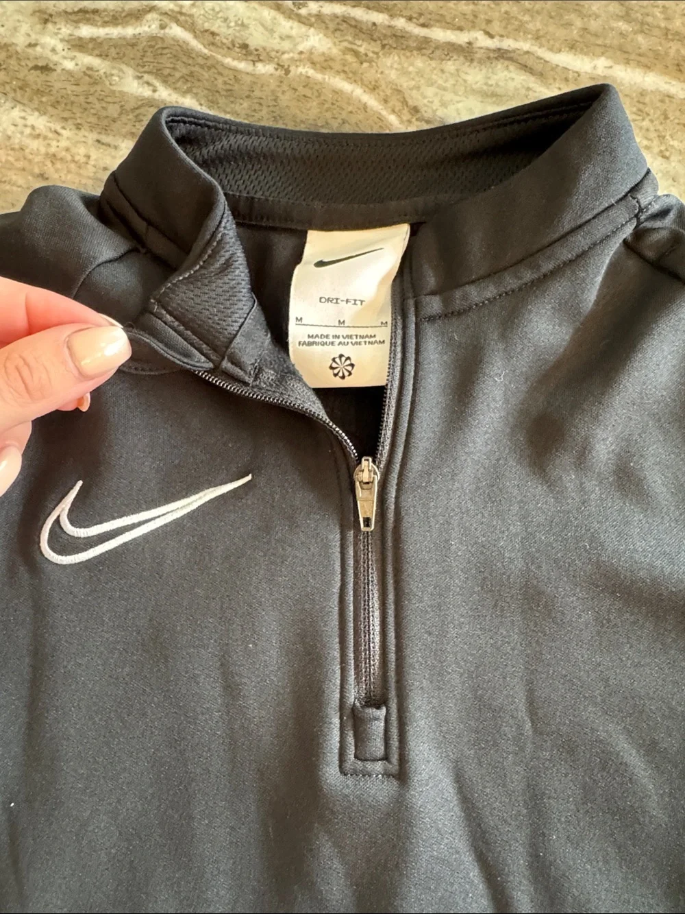 Set of Nike Youth Black Long-Sleeve Quarter-Zips